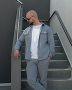 The Odissea Overshirt - Silver Grey