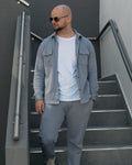 The Odissea Overshirt - Silver Grey