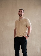 The Lucian Zip - Soft Champagne