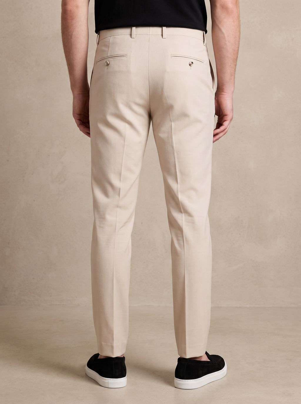 The Essential Trouser - Stone Beige