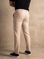 The Essential Trouser - Stone Beige