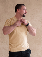 The Lucian Zip - Soft Champagne